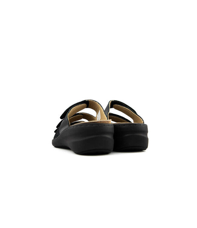 Solidus Slipper Glamour Schwarz Shape