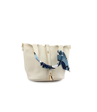 Giuliano Giuliano Tas Wit Beige Sjaal