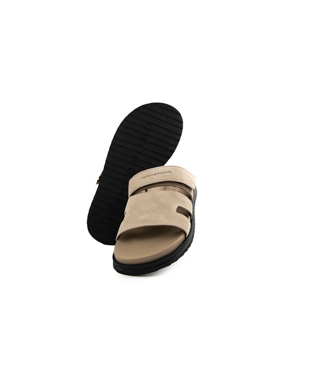 Tommy Hilfiger Adjustable Premium Sandal Coastal Taupe