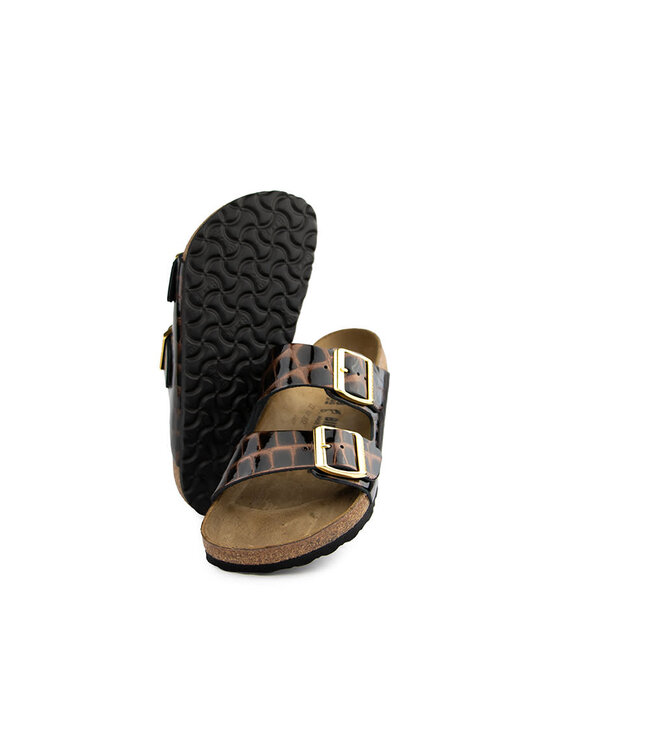Birkenstock Arizona BS Emboss Leather Black Regular