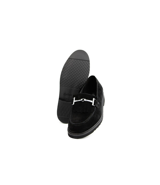 Gabor Loafer Dreamvelour Black