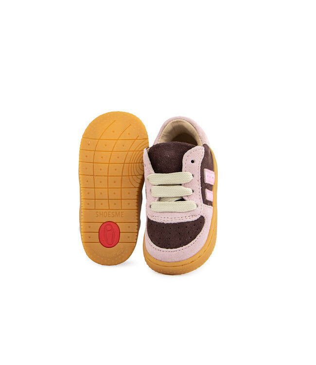 Shoesme Babyproof Sneaker Pink Brown