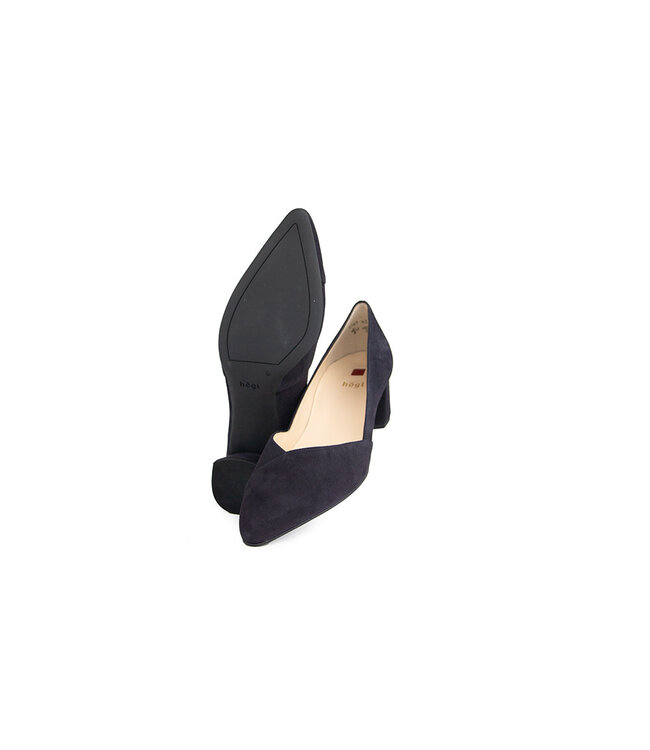 Hogl Pump Boulevard Ocean Suede