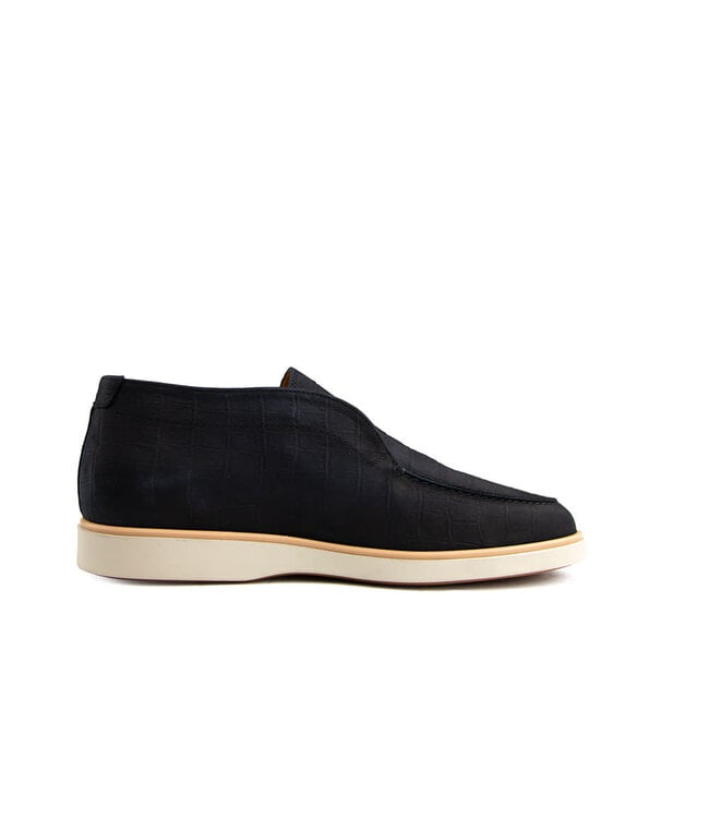 Magnanni Hoge Loafer Navy Grab. Lousiana