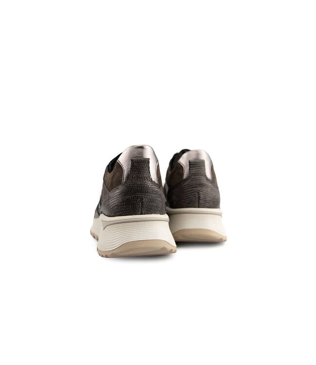 Footnotes Sneaker Silke Dark Brown Combi