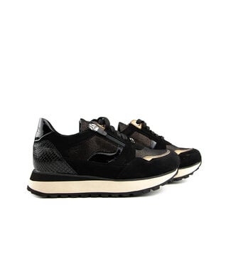 Footnotes Footnotes Sneaker Elke Black Gold H