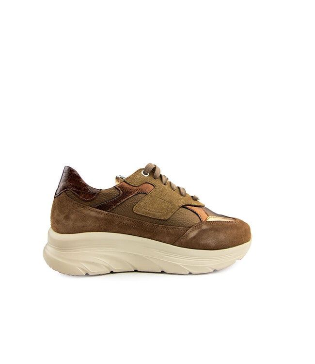 Footnotes Sneaker Pem Cow Matte Camel