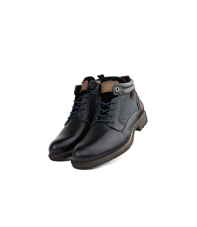Australian Veterboot Conley Black Burgundy