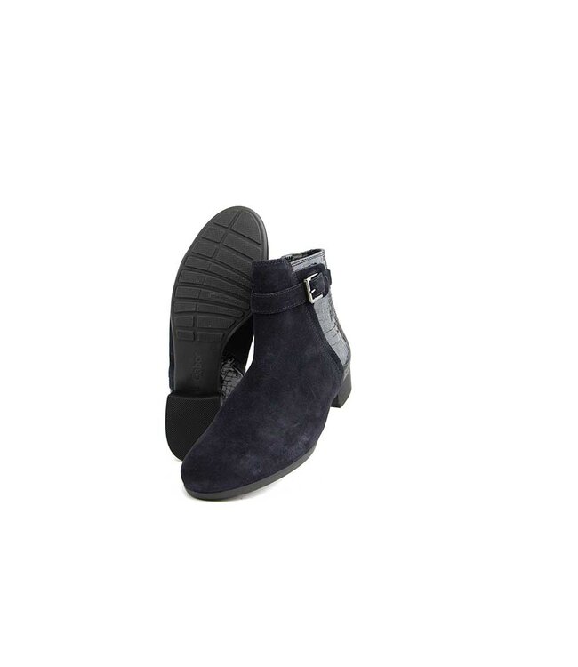 Gabor Enkellaars Dark Blue Krokolack H