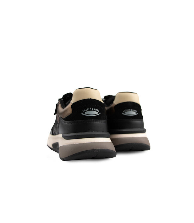 Gabor Rolling Soft Sneaker Black Desert