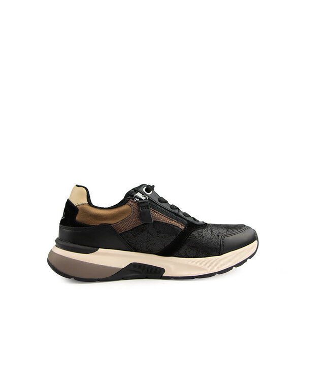 Gabor Rolling Soft Sneaker Black Desert