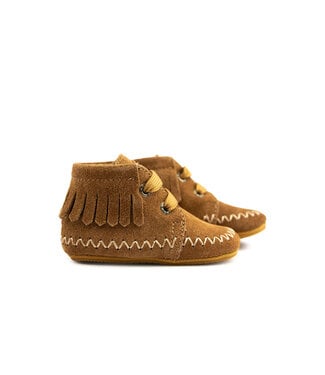 Shoesme Shoesme Babyproof Veter Franje Cognac
