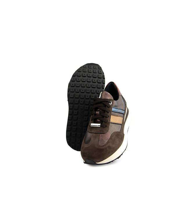 Footnotes Sneaker Erika Dark Brown