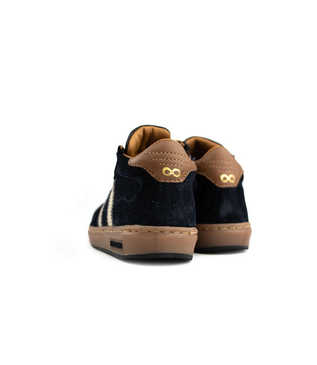 Pinocchio Hoge Sneaker Dark Blue Combi