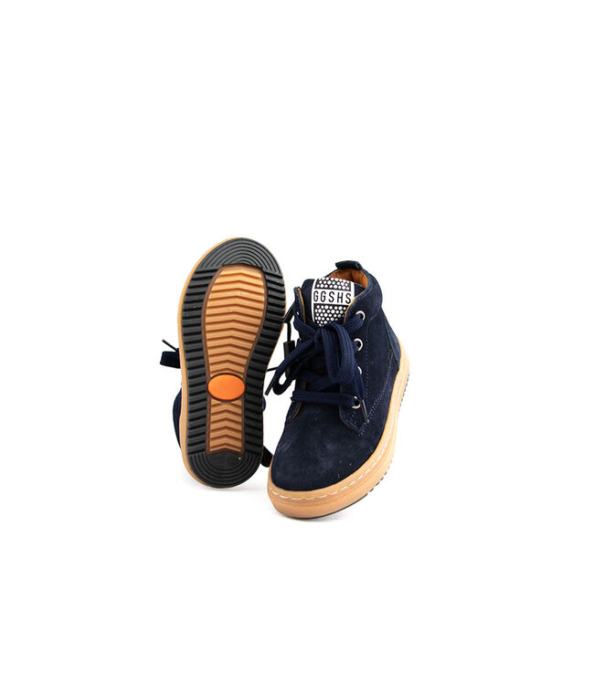 Giga Veterboot Suet Navy