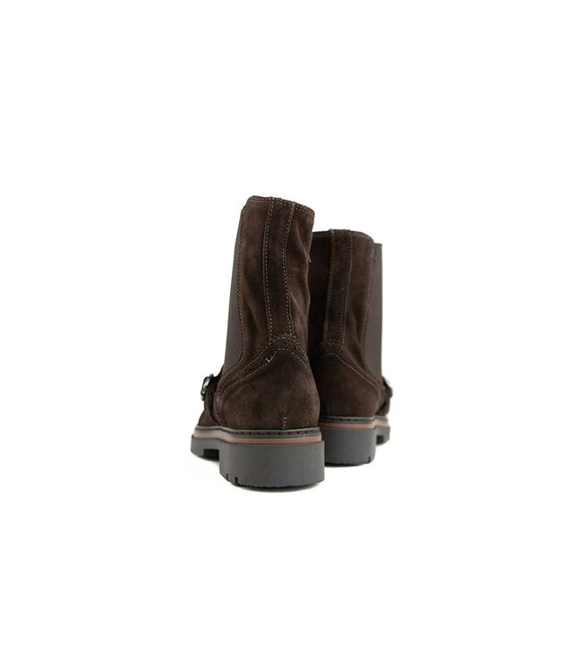 DL Sport Enkellaars Klep Cacao Velour
