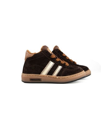 Pinocchio Pinocchio Hoge Sneaker Dark Brown