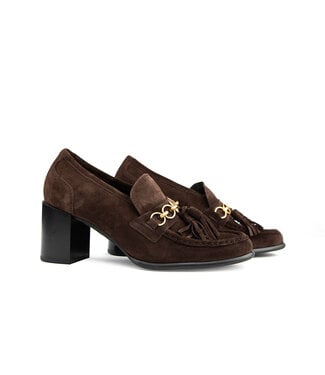 Högl Hogl Pump Kimberly Chocplum Velour