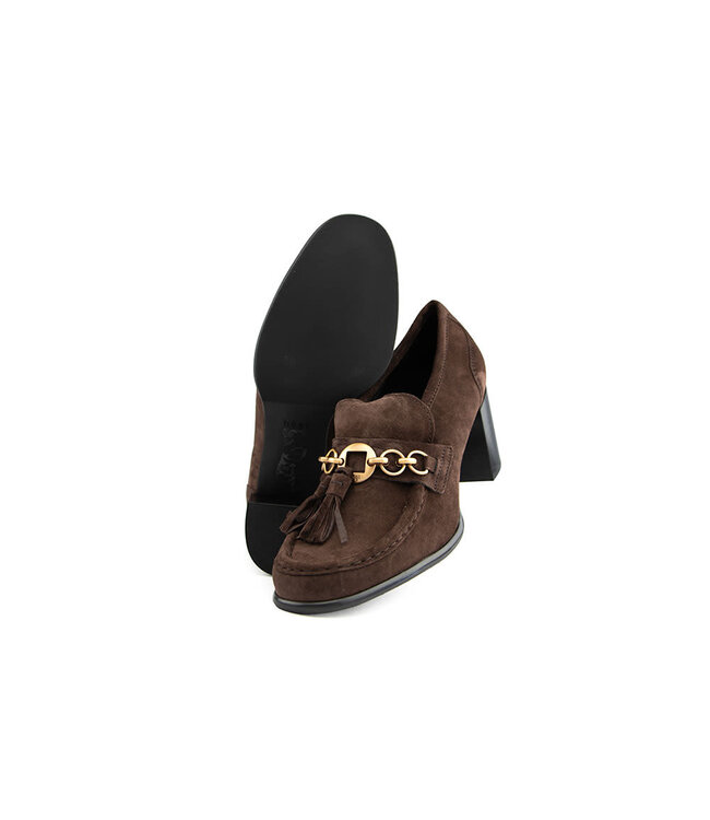 Hogl Pump Kimberly Chocplum Velour