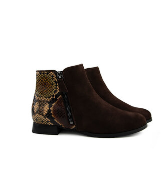 Hassia Hassia Madeira Enkellaars Chocplum Snake
