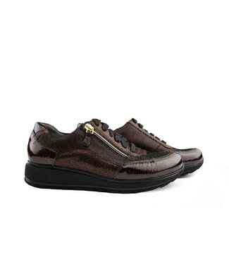 Durea Durea Sneaker Donkerbruin Bordo H