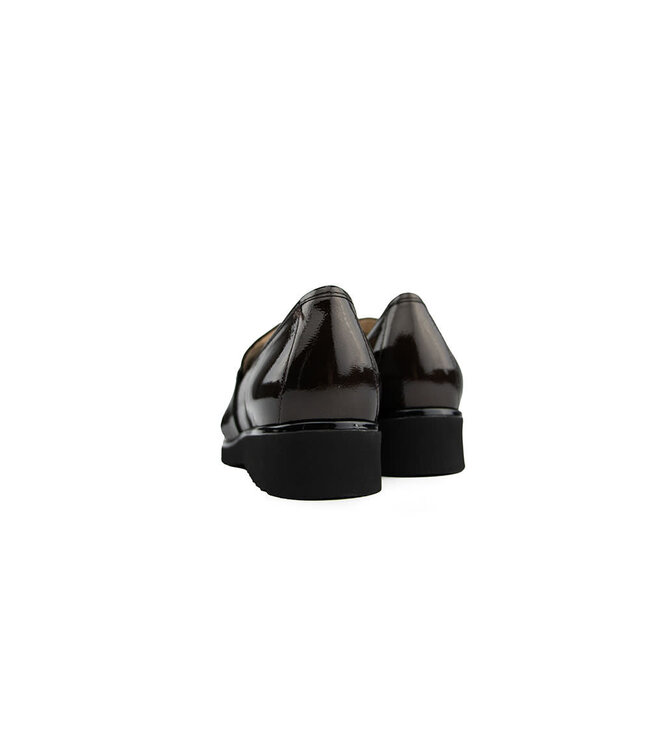 Hassia Sevilla Loafer Chocplum Metallic