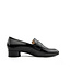 Hassia Roma Pump Schwarz Wetlack
