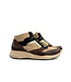 Durea Hoge Sneaker Donkerbruin Taupe