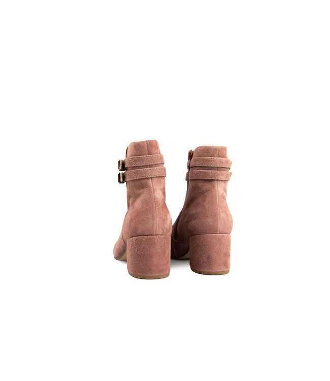 Hogl Enkellaars Freya Darkrose Vintagesuede