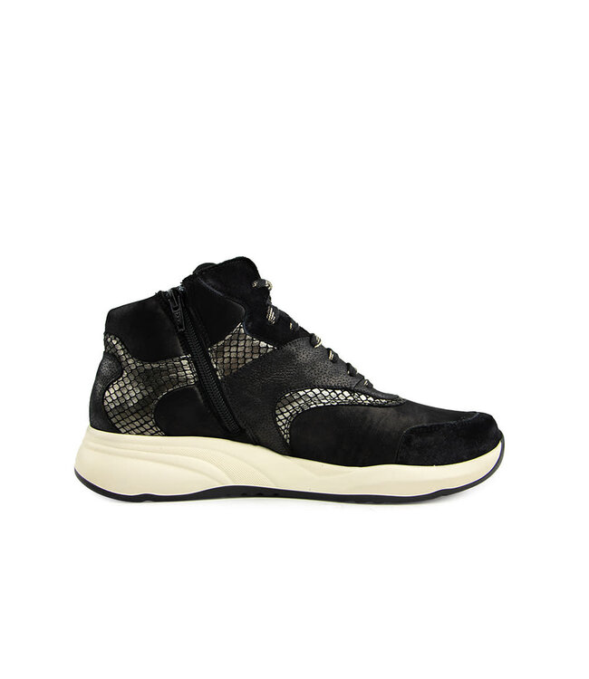 Durea Hoge Sneaker Zwart Combi