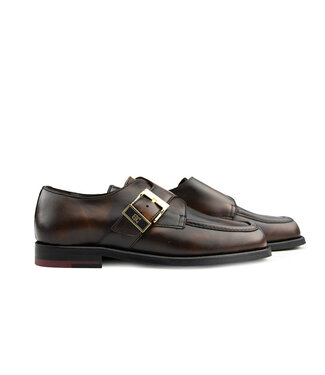 Tommy Hilfiger Tommy Hilfiger Buckle Moc Loafer Brushed Brown