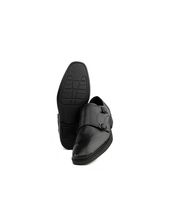 Ecco Gesp Metro Milan Double Monk Black