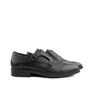 Ecco Ecco Gesp Metro Milan Double Monk Black