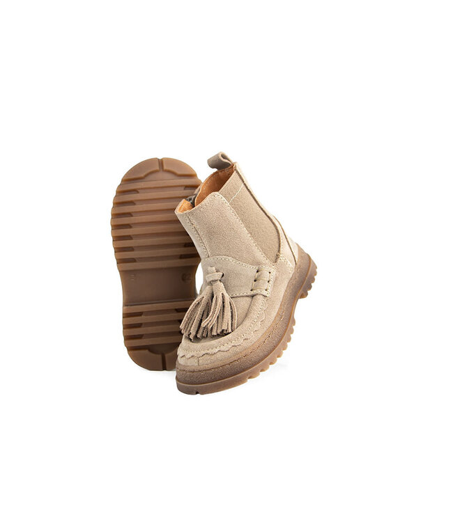 Develab Laars Kwast Taupe Suede