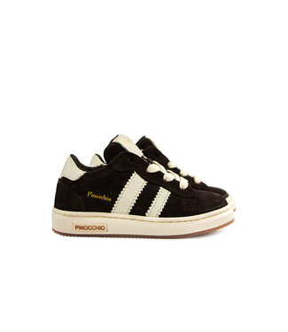 Pinocchio Pinocchio Sneaker Dark Brown Off White