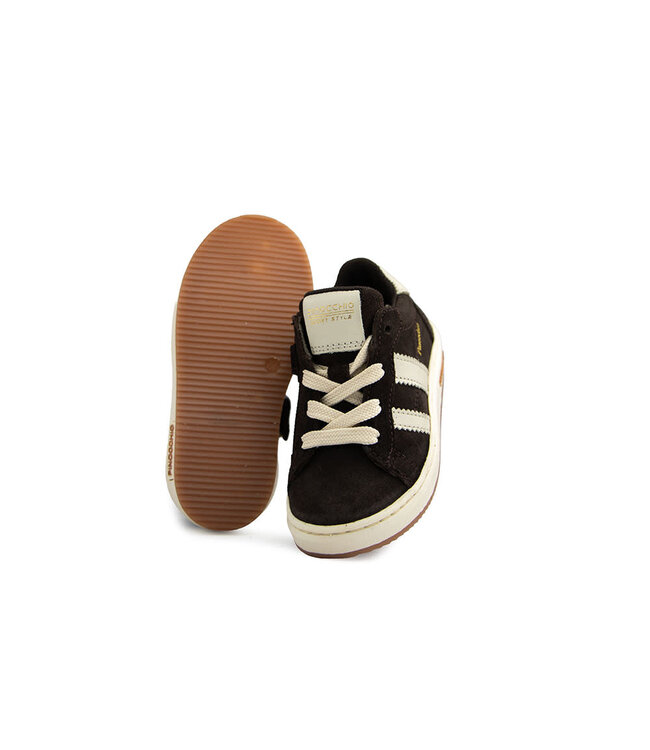 Pinocchio Sneaker Dark Brown Off White