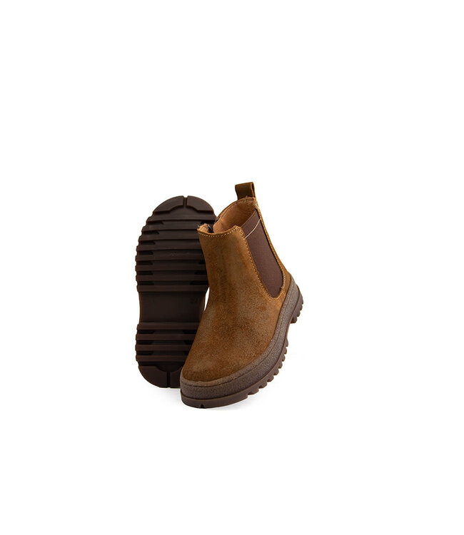 Develab Chelsea Boot Cognac Waxed