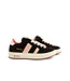 Hip Sneaker Dark Brown Pink Combi
