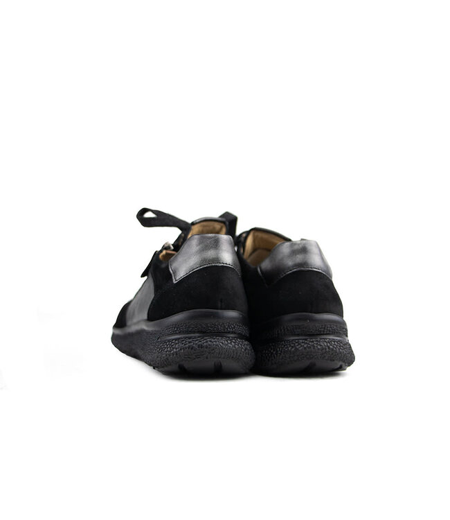 Hartjes Rap Shoe Schwarz Velour Nappa