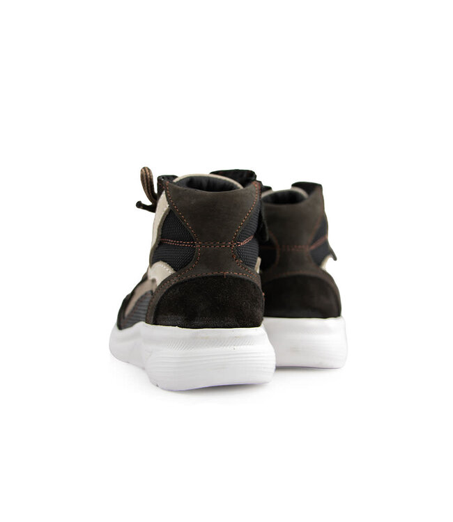 Trackstyle Hoge Sneaker Rocco Rally Mocca