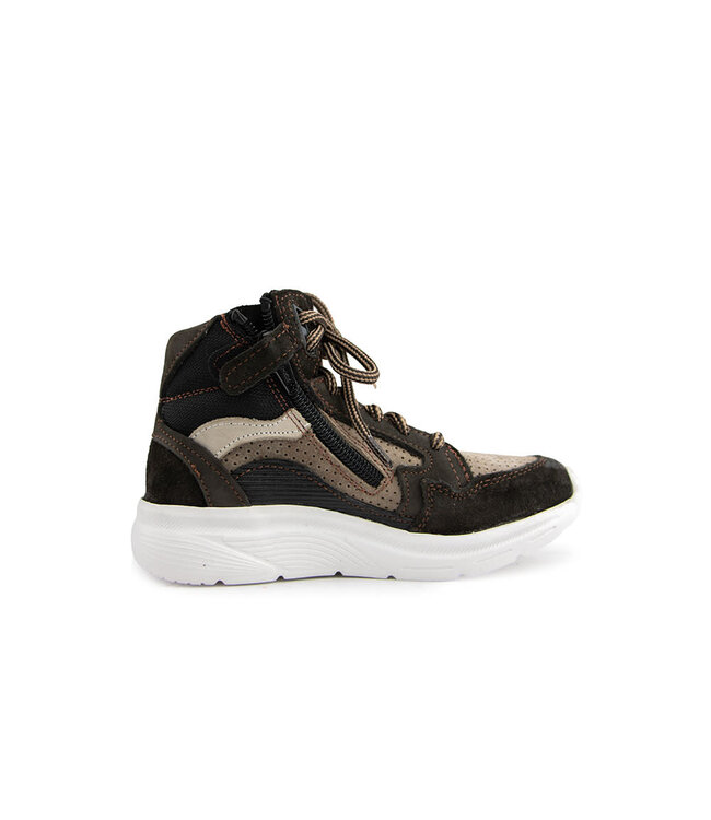 Trackstyle Hoge Sneaker Rocco Rally Mocca