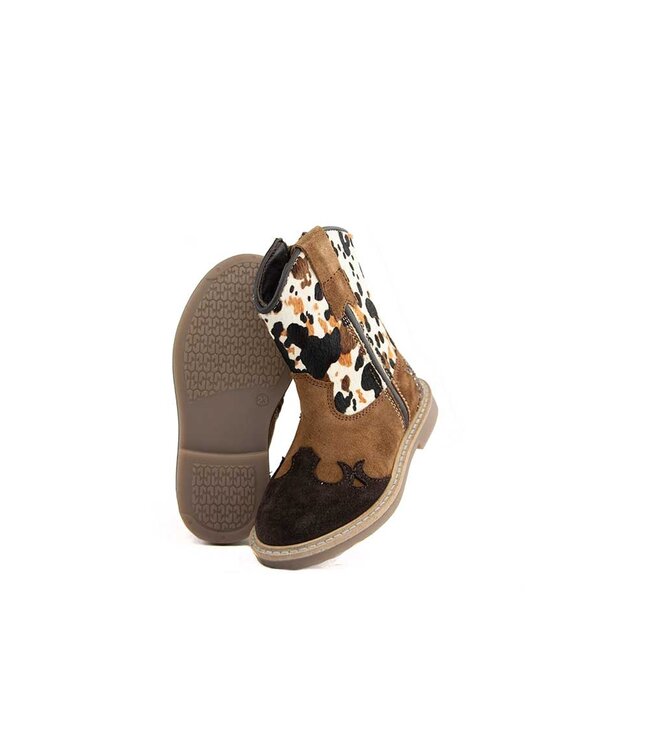 Pinocchio Western Laars Dark Brown Combi