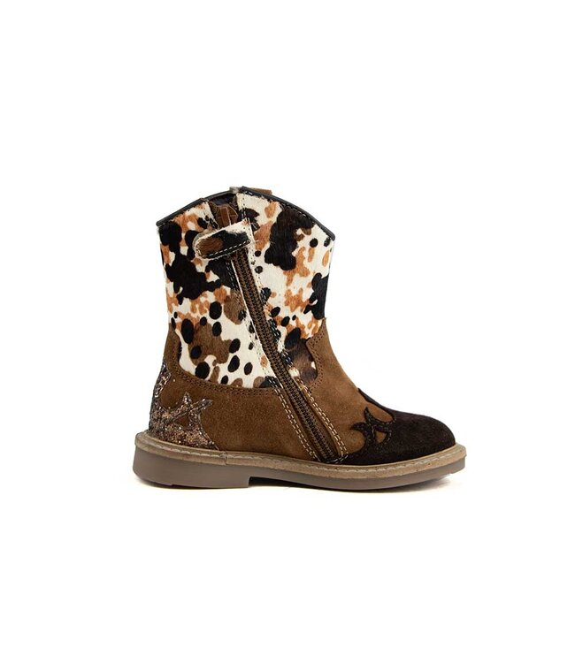 Pinocchio Western Laars Dark Brown Combi