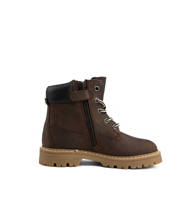 Hip Veterboot Dark Brown Combi