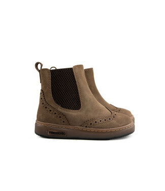 Pinocchio Pinocchio Chelsea Boot Khaki Suede