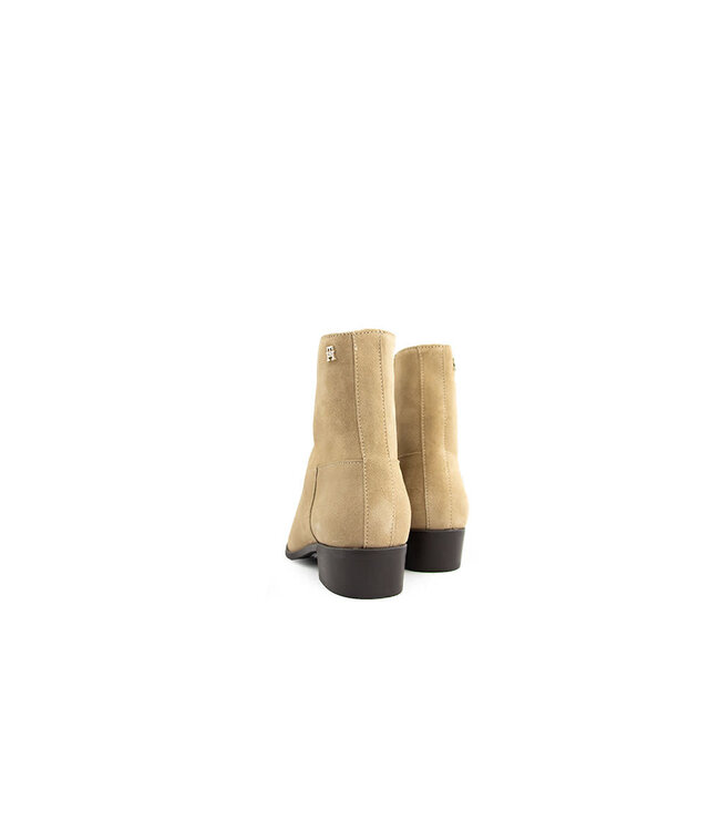 Tommy Hilfiger Suede Ankle Boot Safari Canvas