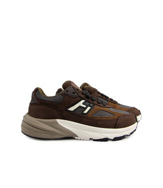 HIP Hip Sneaker Dark Brown Combi
