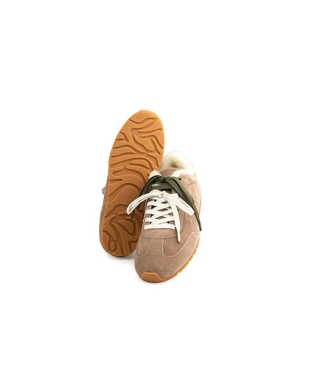 Nubikk Billy Lou Fur II Light Brown Suede