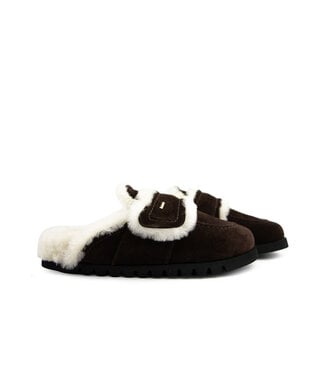 Nubikk Nubikk Teddy Furry II Dark BrownSuede