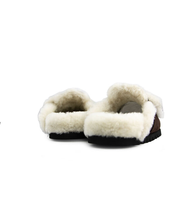 Nubikk Teddy Furry II Dark BrownSuede